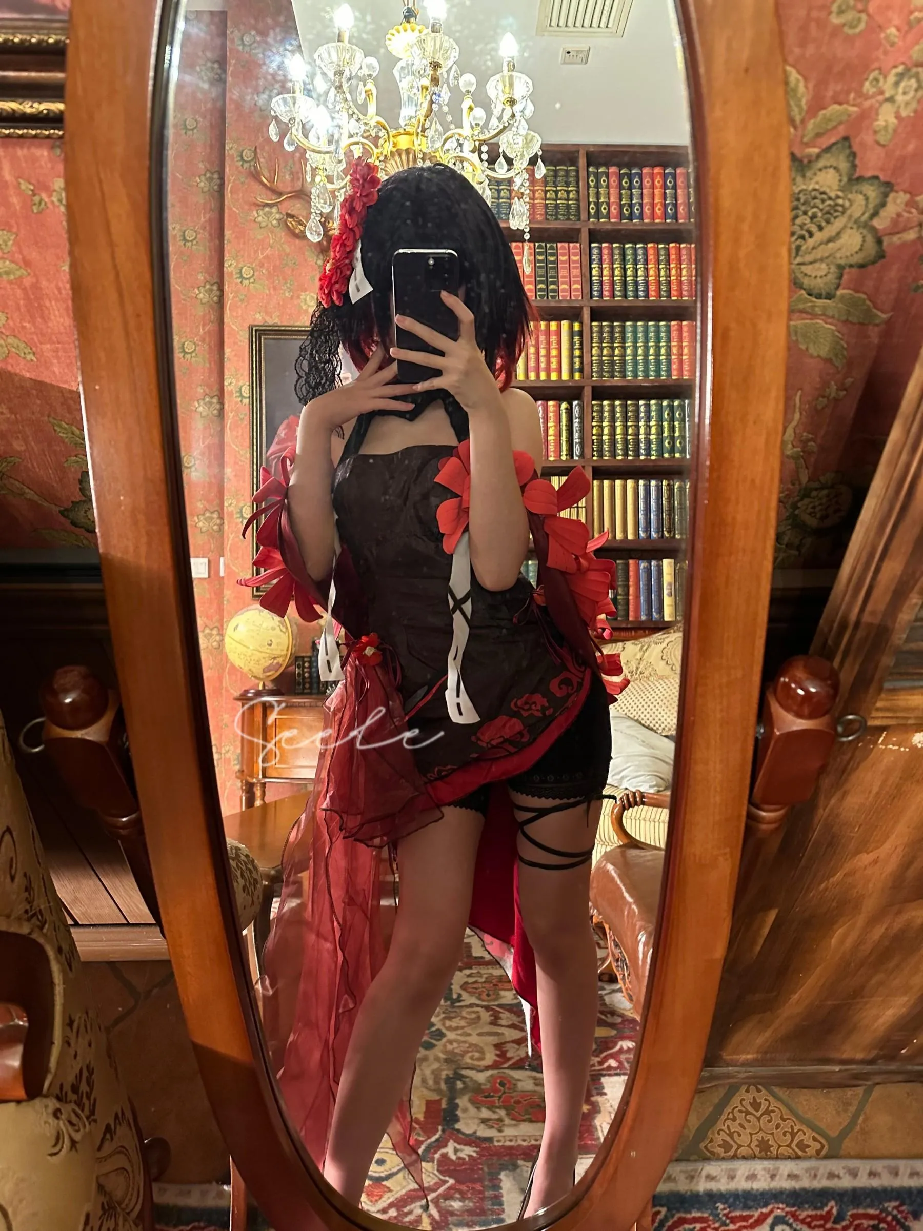 Seele麦麦 – NO.01 黑希旗袍物语 [61P]插图8